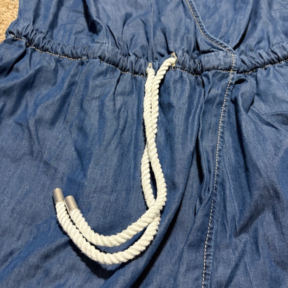 Tommy Hilfiger Denim Wrap Dress Medium - Picture 3 of 7
